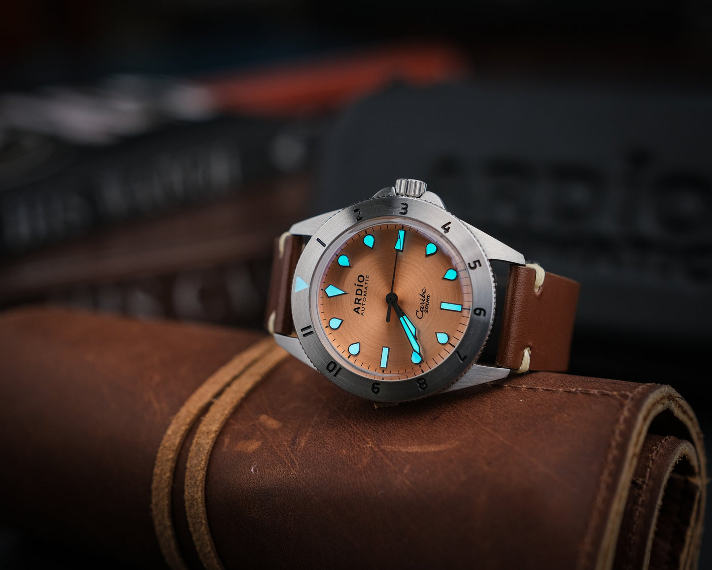 Brass Ardio Caribe Watch