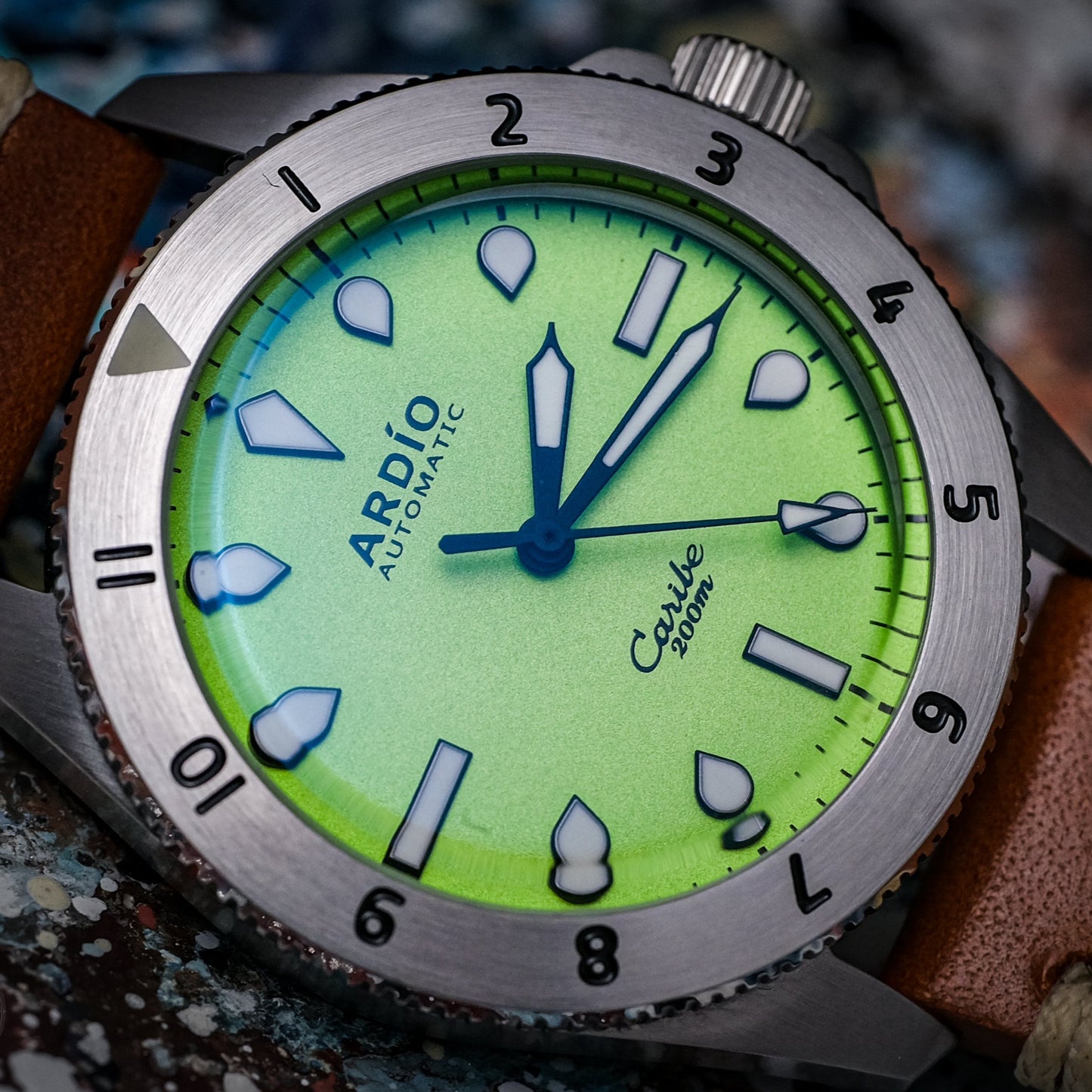 Green Ardio Caribe Watch