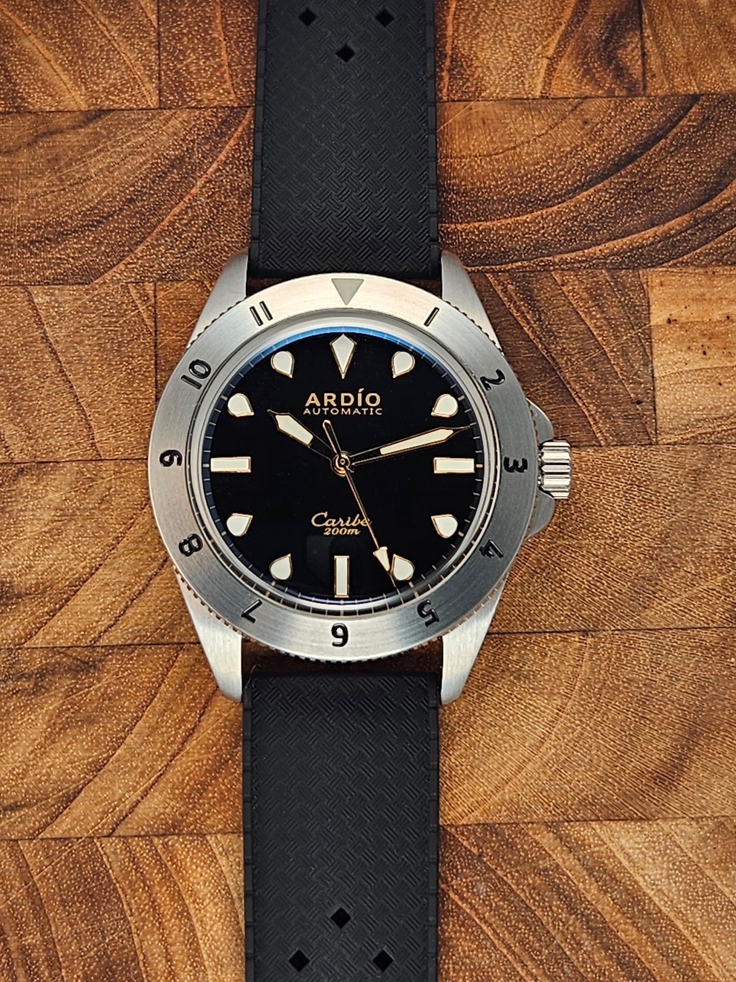 Black Ardio Caribe Watch