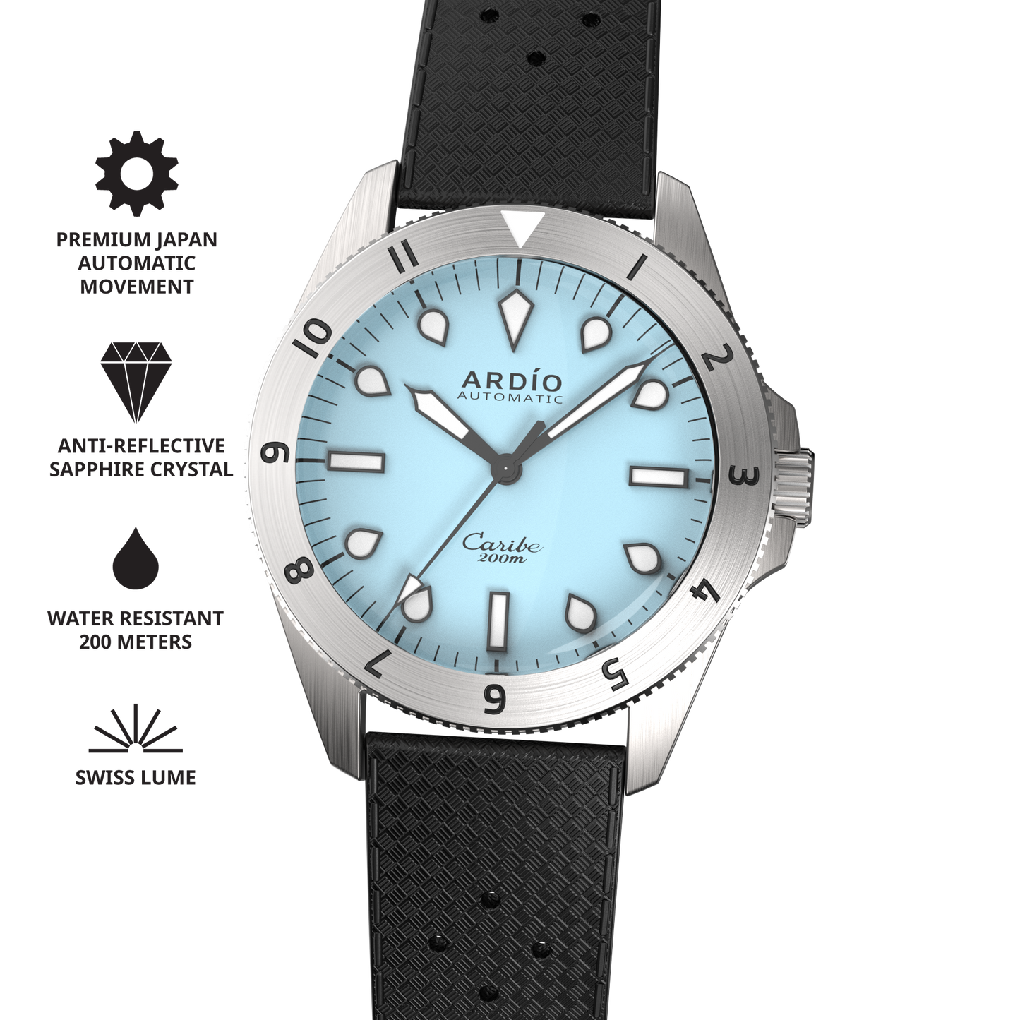 Blue Ardio Caribe Watch