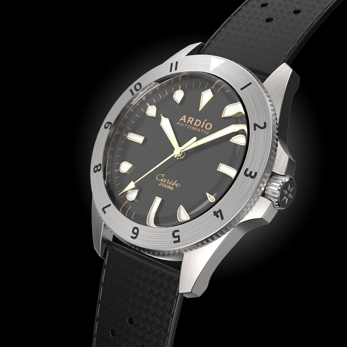 Black Ardio Caribe Watch