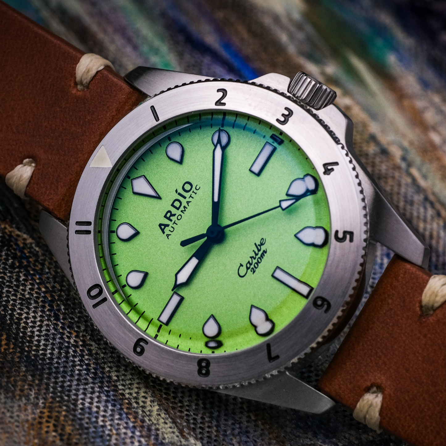 Green Ardio Caribe Watch